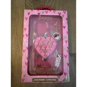 XO Poppy MagSafe Phone Case & Suction Mount for iPhone 14 Pro Max Hands Free NIB